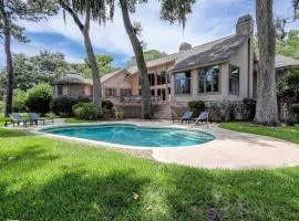 Luxury 4 BR 45 BA Home w Double Master Suites private pool Sea Pines Resort Gorgeous views