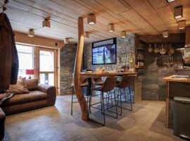 Lodge plein pied avec jardin à 10min de Chamonix, hotel v destinaci Servoz