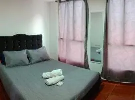 En casa baño compartido