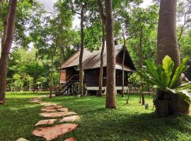 Hom Klin Paa หอมกลิ่นป่า，北碧的自炊式住宿