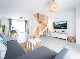 Le Cool Plex Duplex avec Jardin, Disney 10mn