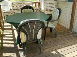 Mobil-home au camping de bairon