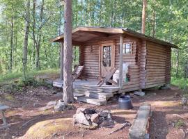 Mets&auml;syd&auml;n m&ouml;kki 4 Mett&auml;p&ouml;yr&ouml;&ouml;, glamping en Puumala