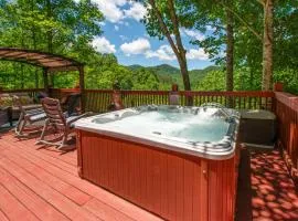 Smoky Mtn Cabin Near Bryson City | Hot Tub & Views