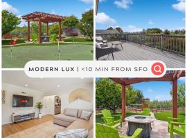 Modern Lux , 4BR 3BA, 30 or More Days Only, hotel in South San Francisco