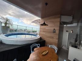 Linda cobertura vista mar, hotel in João Pessoa