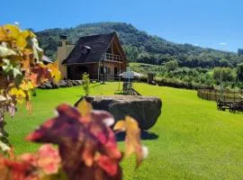 Cabana Canadense na serra gaúcha