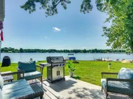Montpelier Lake House w/ Deck, Dock & Fireplace!