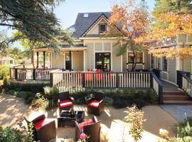 The Grape Leaf Inn, hotel Healdsburg Plaza környékén Healdsburgben