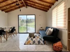 Cabaña Linda y acogedora