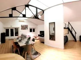 Loft proche CDG 6 pers, Parc Expo avec parking