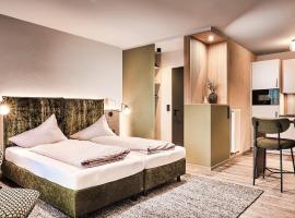 STUDIO 'Villa Edelweiss' de Luxe inkl Wellness-Spa und MeineCardPlus，維林根的有熱水按摩池的飯店