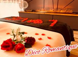 Cocon détente pour 2 avec hammam et jacuzzi privé Mer Lac，位于乐巴凯尔斯的酒店