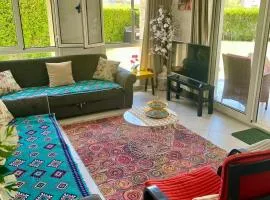 Amwaj North Coast Chalet with a Garden