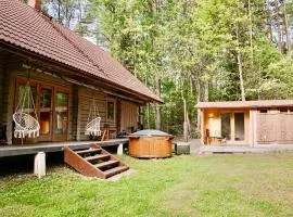 Private Log House Getaway in Nature
