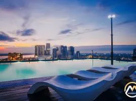 Hotel Serviced Condo Unique Infinity Pool with Mekong River View、プノンペンのコンドミニアム