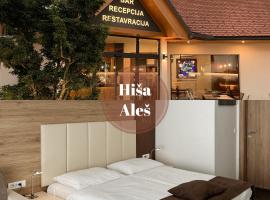 Hiša Aleš, hotel v destinaci Kranj