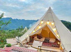 Green farm home & coffee, tented camp en L&agrave;ng M&ocirc;n