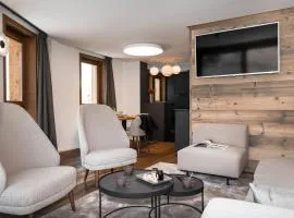 Duplex plein sud à Courchevel Village - 4 pers - Pieds des pistes, balcons, parking, casier à skis - FR-1-631-73