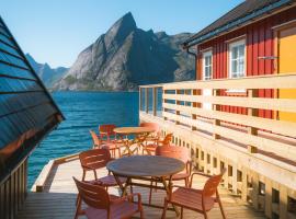 Reinefjorden Sjøhus, hotel em Reine
