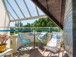 Appartement 2P à 500m des plages, balcon S-O, parking privé, 3* Meublé de Tourisme - FR-1-477-177