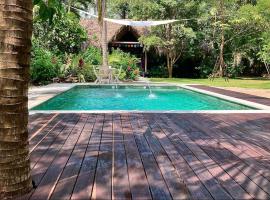 Casa Monos - Playa y piscina, hotel v destinaci Guachaca