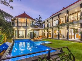 Amazing Ocean View Villa, 2 min walk to the beach, hotel i Tanah Lot