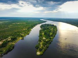 Chundu Island, plážový hotel v destinaci Victoria Falls