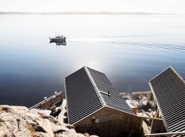 Strandflickornas Husen invid Havet, hotel s vířivkou v destinaci Lysekil