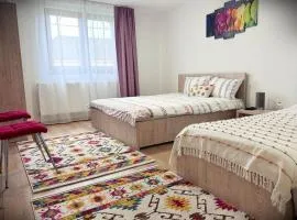 La cabana sus in deal Ferma pedagogica