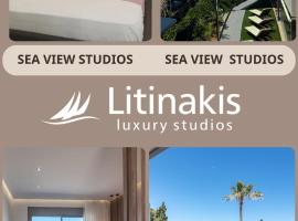 Litinakis Studios Sea View & Litinakis Studios Garden View 700 meters away, hotel ad Agia Marina Nea Kydonias