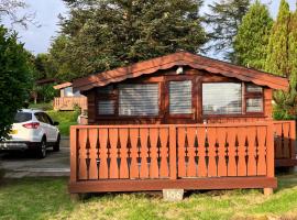 Snowdonia luxury log cabin, hotel in Trawsfynydd
