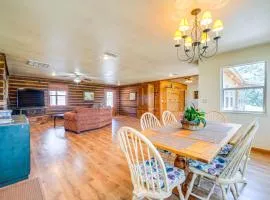 Riverfront Brady Retreat on 25 Acres!