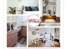 Entire 60m2 apartment - Close to Paris - Parking - Kitchen - 2min RERB - Olympic'24
