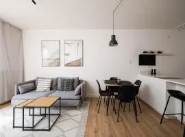 Sage Green Stylish Apartment by BookingHost