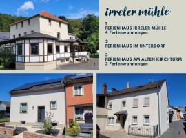 Irreler Mühle Ferienwohnungen und Ferienhäuser, hotel v destinaci Irrel