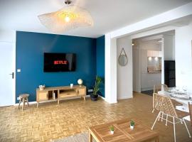 La Longue Vue-Appart vue mer avec balcon-parking, hotell sihtkohas Le Havre