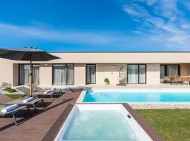 Villa Daleo with heated pool and jacuzzi near Porec