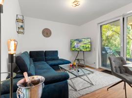 Lit Living Deluxe Apartments W&ouml;rth - Parking - Box Spring - BBQ - Balcony