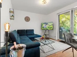 Lit Living Deluxe Apartments Wörth - Parking - Box Spring - BBQ - Balcony