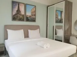 Relaxing Studio at 5th Floor Altuz Seturan Yogyakarta Apartment By Travelio
