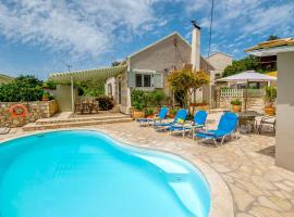 Loggos Seaview Cottage with Private Pool by Konnect, hotel v destinaci Longós