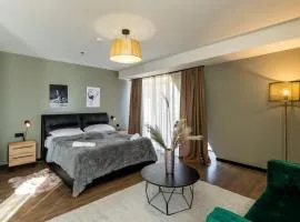 Super Stylish and cozy 2 bedroom 4or6 people Apartment in key location in Marshall Gudauri Project Ski Resort