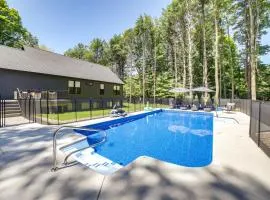 Fennville Vacation Rental Seasonal Heated Pool!