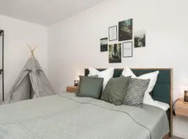Livesto Apartments im Zentrum Bad Driburgs - Modern, Parkplatz, Terrasse, Switch, SmartTV für Familien und B2B
