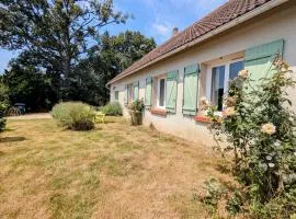 Maison plain-pied à la campagne avec jardin privatif, barbecue, proche Parc de la Brenne et Châteauroux - FR-1-591-599