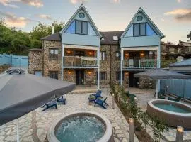 Dandy Villas Karpenisi Complex - Lux Chalets - Inflatable Pool-Hot Tub