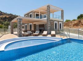 Family Rhodes Villa 4 Bedrooms Villa Summer Memories Private Pool Lindos, hotel in vlicha