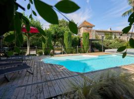 Gite STANDING climatisé avec piscine chauffée et SPA PRIVATIF, hotel ad Alzonne