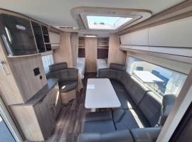 Marinablick Wohnwagen KABE 630 TDL FK KS, campingplads i Neumagen-Dhron